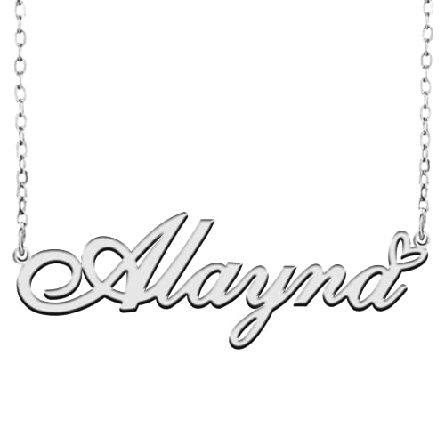 RONKAHSHOW Alayna Custom Name Necklace Customized