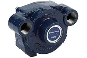 Delavan CCW 6 Roller Cast Iron Pump 5/8" Shaft & 3/4" NPT Inlet & Outlet Farmer Bob's Parts 6901C