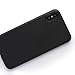 totallee iPhone X Case, Thinnest Cover Premium Fit Ultra Thin Light Slim Minimal Anti-Scratch Protective - for Apple iPhone X (2017) (Pitch Black)