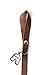 Mighty Paw Dog Doorbells - Soft Leather with Durable Jingle Bells - Ideal for Potty Training - for Pets to Ring to Go Outside - Dog Potty and Puppy Potty Training - (Brown)