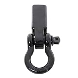 Smittybilt 29312B Receiver Hitch D-Ring with 3/4-Inch Shackle for 2-Inch Receivers