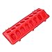 Happaiersouty 1 PC Plastic Pigeon Plastic Drinking Dishes for Water Dispenser/Flip-Top Bird Poultry Long Trough Feeding Chicken Animal Farming Tool Supplies New (Red)thumb 1