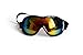 Sun Glassess Glassess Goggles UV Protection Safety Goggles Snow Skiing Protection Goggles with Removable Starp for Dog over than 35Pounds(Black)