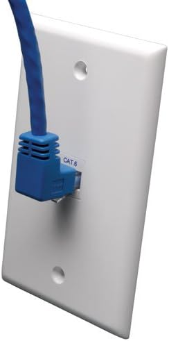 Tripp Lite Up-Angle Cat6 Gig Molded UTP Cable, RJ45 Right-Angle Up M to RJ45 M, Blue, 3.05 m (N204-010-BL-UP) - Image 3
