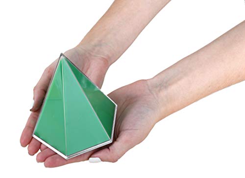 Solidi Geometrici 2D E 3D Per Bambini – Set Da 24 Pezzi Con Forme, Reti Pieghevoli E Guida Attività – Per Imparare Geometria Divertendosi