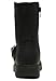 Harley-Davidson Boy's Pleather Biker Boot, Side Buckle, Black 4275064/4285064