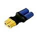 Male EC5 to Female XT60 Adapter,KCRTEK 3PCS Female XT60 to Male EC5 Connector Adapter No Wires RC LiPo Battery Connectors