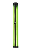 Poster Tube with Strap – Plastic Storage Tube, Document Tube, Plastic Poster Tube Art Carrying Case Holder for Artwork, Blueprints, Drawings, Paintings – Clear Green, 26 x 3 Inches