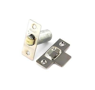 Satin Nickel - Adjustable Roller Ball Internal Door Spring Catch Lock Latch by ChoicefullBargain