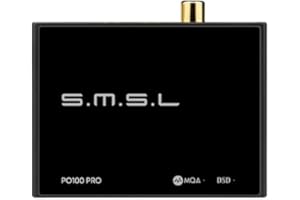 TONGYOR SMSL PO100 PRO Audio Converter Portable USB DAC MQA DDC XMOS XU316 Digital to Analog Audio Converter Type-C USB Input IIS/Optical/Coaxial Output