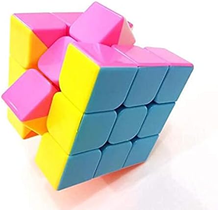 Yongjun x x Magic Cube Stickerless multi color Speed rubiks