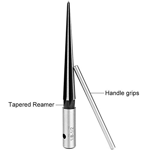 image for EDTara Handle Reamer,T-handle Taper Reamer Bridge Pin Hole Reamer Wood