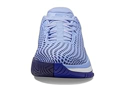 Skechers Women's Viper Court Elite, Light/Blue, 10