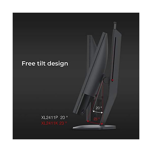 BenQ ZOWIE XL2411K Gaming Monitor (24 inch, 144 Hz, 1ms, DyAc, XL Setting to Share)