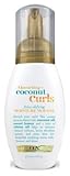 Ogx Coconut Curls Moisture Mousse 8 Ounce (Frizz-Defying) (235ml) (3 Pack)