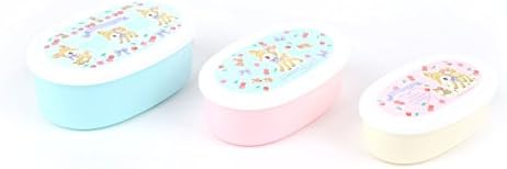 Hummingmint 3 piece Lunch Container Set: Cherries