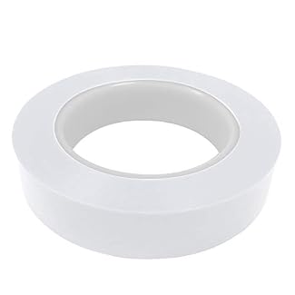 UltraTape Polyethylene Super-Tack Cleanroom Tape | 1 Inch | White |1 Roll