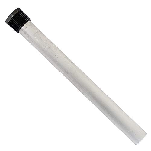 Magnesium RV Water Heater Anode Rod- Magnesium Anode Rod for Hot Water Heaters, 9.25'' Long & 0.8'' OD, 3/4 NPT Thread, Prevent Corrosion Within Your Water Heater (1 Count)