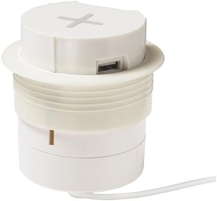 Amazon Com Ikea White Wireless Charger 826 29526 3022 Kitchen