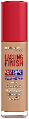 Lasting Finish 35H, 203 True Beige, fondotinta, lunga tenuta, idratante, formula vegana, alta coprenza, 30ml