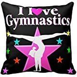Gymnastics Forever Throw 18*18 pillow Case