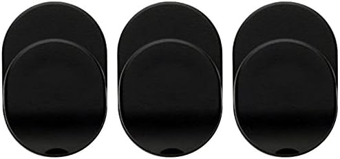 iPalm x148 Replacement Ring Hook Mount Accessories for Universal Masstige Ring Grip Stand Compatible with Kickstand - Black - 3 Piece