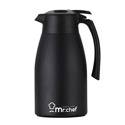 51oz Premium Stainless Steel Thermal Coffee Carafe Double Walled Vacuum Thermos 24 Hour Heat 12 Hour 51oz Premium Stainless Steel Thermal Coffee Carafe Double Walled Vacuum Thermos 24 Hour Heat 12 Hour