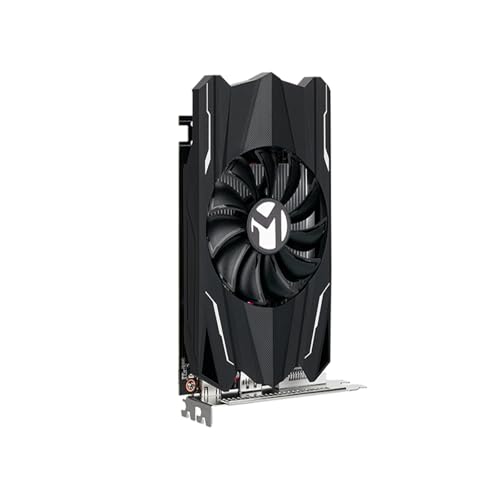 MAXSUN Geforce GTX 1050 Ti 4GB GDDR5 128-Bit Graphics Card for Gaming GPU Mini ITX Design DisplayPort, HDMI, DVI-D, Single Fan Cooling System