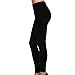 Winter Thick Fleece Lined Leggings Stretch Tights Black