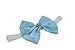 Baby and Toddler Girls Cinderella Inspired Sparkling Glitter Satin Bow Headband (1-5 Years)