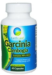 Earth Leaf Garcinia Cambogia- 95% HCA- Supports Weight Loss- Promotes Energy Levels- Carb Blocker and Natural Appetite Suppressant- Burn Fat Safely