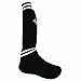 Franklin Sports Youth + Adult Soccer Shin Guard Socks - Adults + Kids Soccer Socks with Built-In Shin Guards - Protective Soccer Gear for Kids + Adults - Black or White - Assorted Colors May Vary