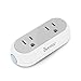 Smart Outlet WiFi Plug, Dual Electrical Socket Compatible with Alexa/Google Assistant/IFTTT, Energy Monitoring, Smart Life APP Remote Control Timer/ON/OFF Switch Independently, ETL FCC Listed