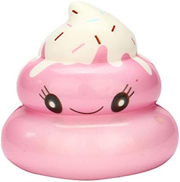 Joykith Squishies Slow Rising Scented Rainbow Squishy Toys Jumbo Cute Stress Relief Charms Giant Squeeze Toys Realistic Kawaii Decoration Toys for Kids Adults Decorative Props JOY149