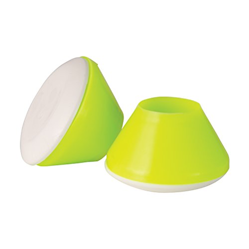HealthSmart Walker Glides, Walker Glide Caps, Walker Slides, Green, 2 Count
