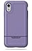 ENCASED Heavy Duty Case for iPhone XR Purple (2018 Rebel Armor) Military Grade Protective Cover (Full Body Protection)