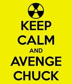 Maze Runner Keep Calm and Avenge Chuck Car Window Wall Macbook Notebook Laptop Sticker Decal