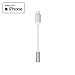Headset Buddy [MFi-Certified] 3.5mm to Lightning Headphone Jack Audio Adapter for iPhone 8/ 8 Plus/ iPhone X/ iPhone 7/ 7 Plus and More (PH35-LTGM)