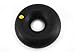 Goughnuts Original Medium Dog Chew Toy Ring for Aggressive Chewers from 30-70 Pounds in Pro 50 Black. Durable Rubber Dog Chew Toy for Medium Breeds and Power Chewers