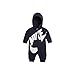 Nike Infant Futura Coverall Romper (0-3 Months, Obsidian (695) / White/Obsidian)