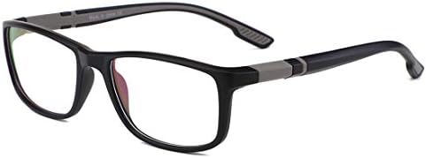 Blue Light Blocking Glasses Anti Blue Rays, Glare UV Reduce Eyestrain, Sleep Better,Prevent Headaches,HD Lens Visual Color Real Computer Reading Glasses (Popular Sports Frame)