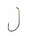 Eagle Claw 139H-10 Baitholder Snelled Fish Hook, 6 Piece (Bronze)