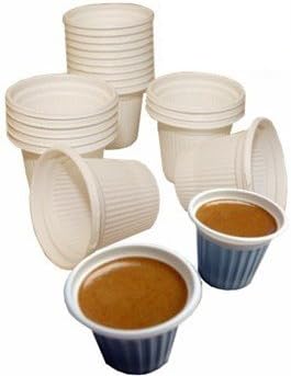 Mini disposable Cuban and espresso coffee cups 90ml Pack of 1000