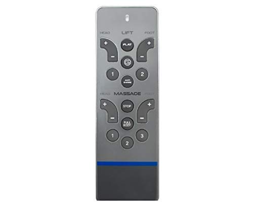 Replacement Remote Compatible w Tempurpedic Ergo Advanced Rc-wm-101 (Old Remote Must Match Picture on Left, New Version Shown Right)
