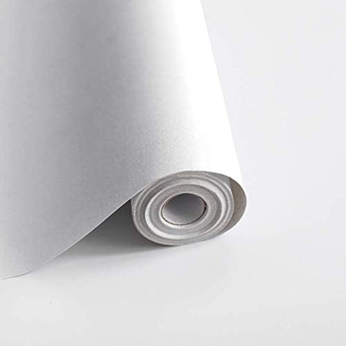 78.7"x17.7" White Contact Paper White Wallpaper Waterpoof Peel and
