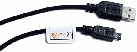 20ft ReadyPlug® USB Cable for Samsung Level Link Wireless Adapter EO-RG920BBEGUS Data/Computer/Sync/Trickle Charge Cable (Black 20 Feet)