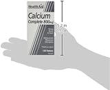 HealthAid Calcium Complete 800mg - 120 Tablets Calcium Supplement view 7