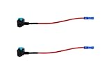 ABN Fuse Tap Fuse Holder & Fuse 2-Pack - 12V Add a Circuit Kit - ATM Low Profile Mini Fuse Blade & 15A AMP Adapter