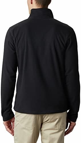 Casaco de lã com zíper completo columbia masculino, preto 010, m