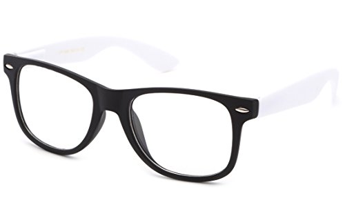 Slim Light Weight Vintage Retro Design Clear Lens Frames